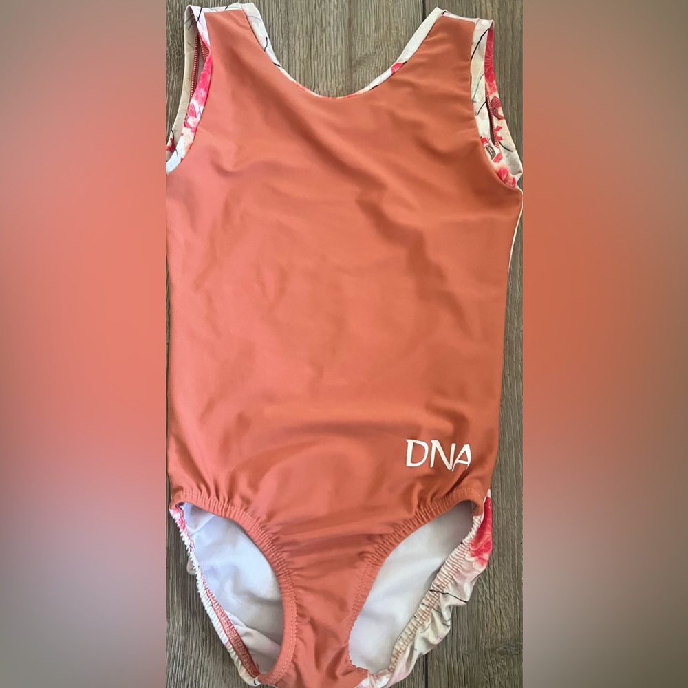 EUC DNA Gymnastic Leotard. Child Large